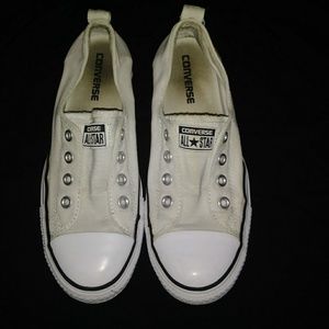Converse all star slide on tennis shoes size 9